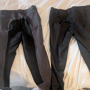 Two pairs of Woman's XL Breeches - Buckwild Equestrian